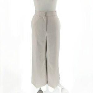 Zara wide leg cropped pants